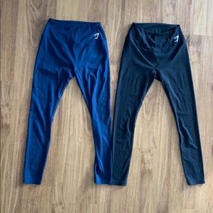 Gymshark training 7/8 leggings size small